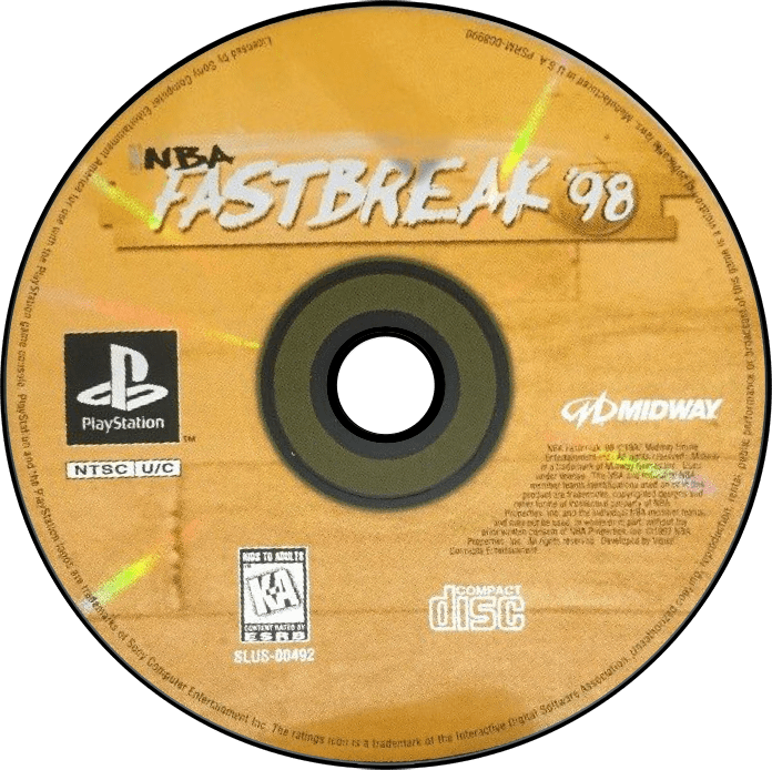 NBA Fastbreak '98 media 5 for Playstation